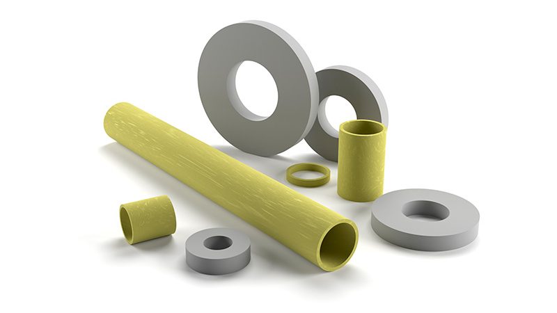 Multi-purpose thermal break washers and bushings - insulators preventing thermal bridging in Canadian industrial machinery AND building envelopes (balcony connections, curtain walls)